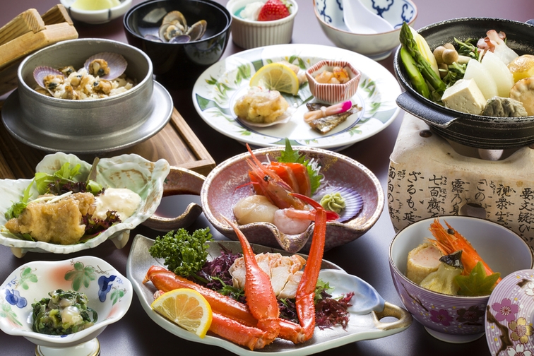 気軽に網走湖畔温泉　夕食は北海道の恵「なごみ膳」／２食付
